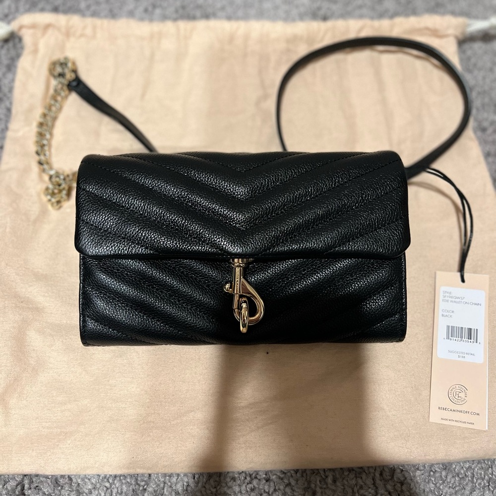 Rebecca minkoff Edie wallet on chain